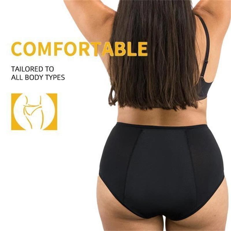 Thalia - Culotte Taille Haute Anti-Fuite – Restez à l'abri des fuites en cas d'incontinence et de menstruations