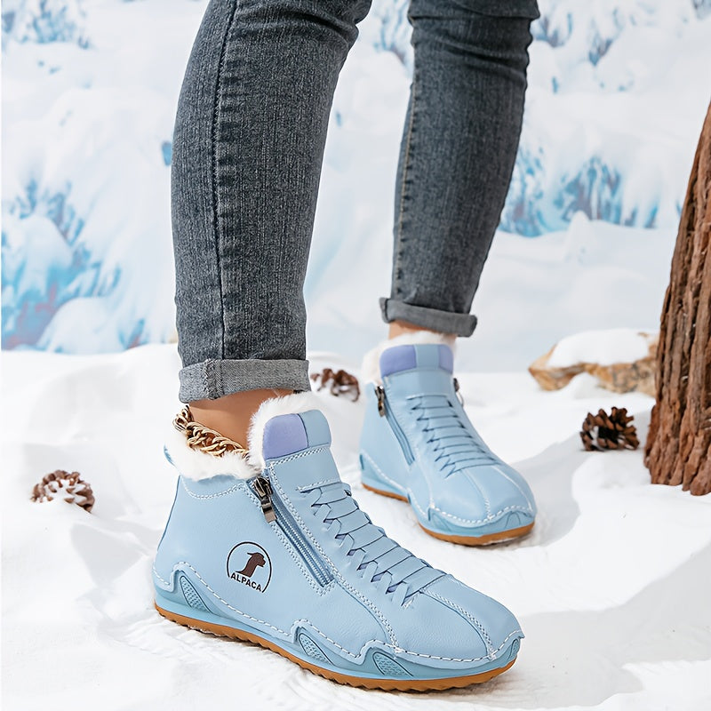 Kaliravienne - Bottines Hiver Ergonomiques Confort Plus