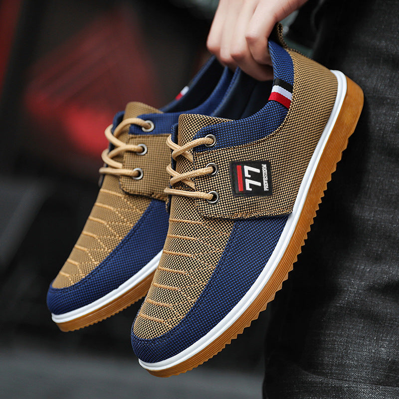 Ethan - Chaussures homme en toile avec semelle confortable