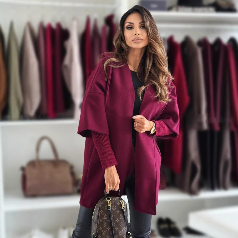 Quelirra - Veste Élégante à Capuche pour l’Automne et l’Hiver