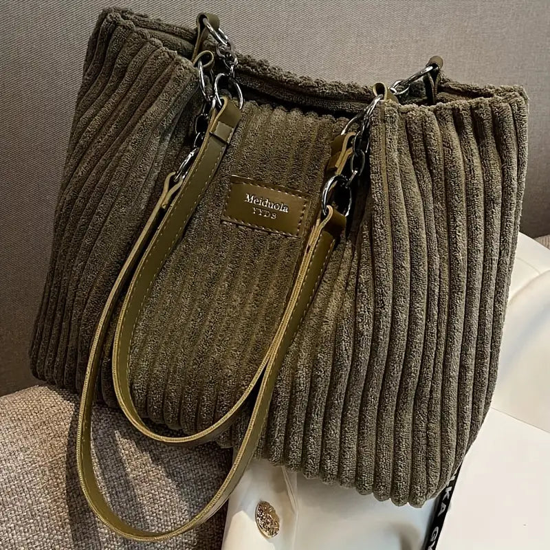 Huguette - Sac Fourre-Tout en Coton et Cordons