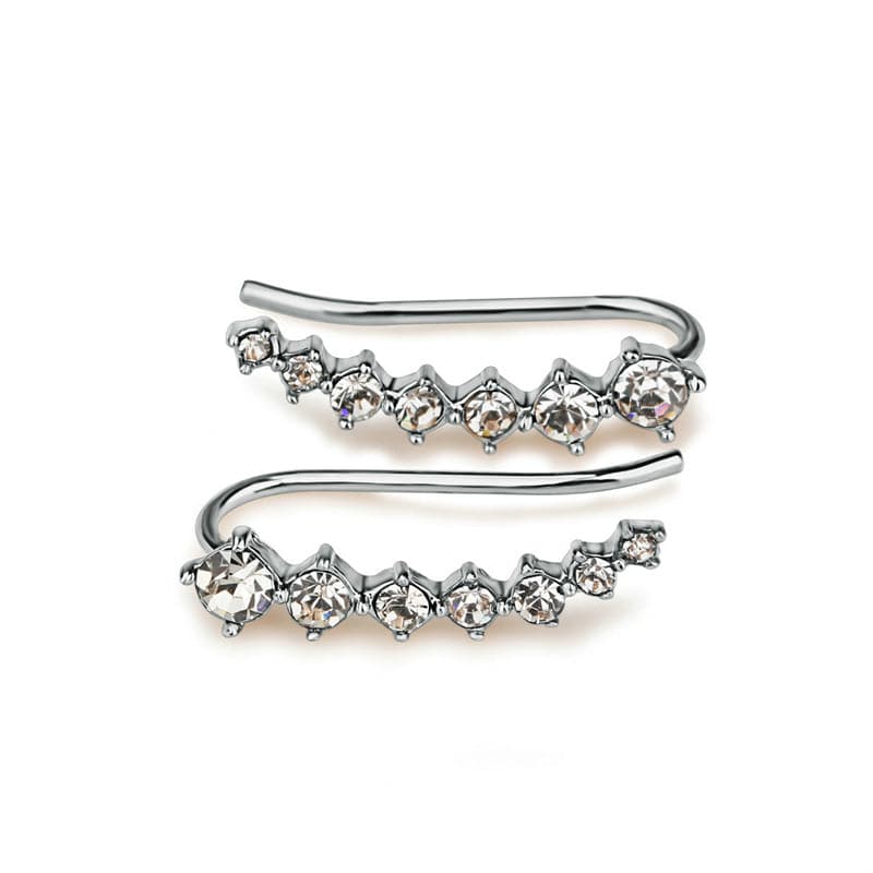 Océane - Boucles d'oreilles sept étoiles scintillantes