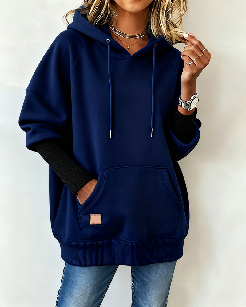 Opaline - Sweat à Capuche Décontracté Essentiel