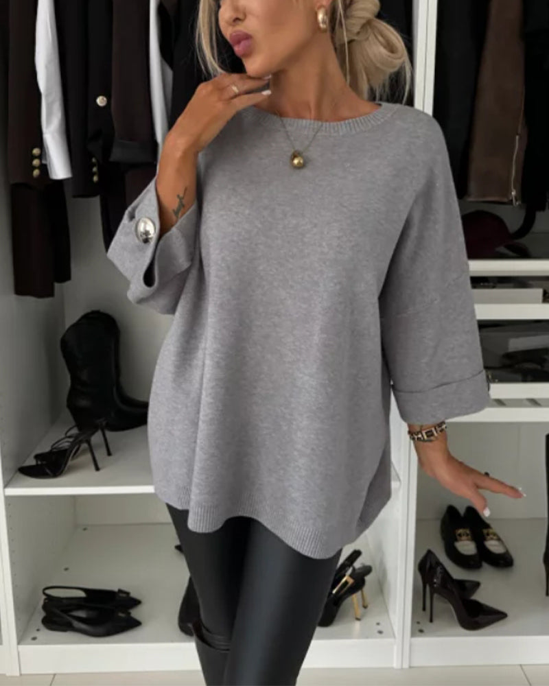 Heleen - Haut Élégant en Tricot pour Femmes