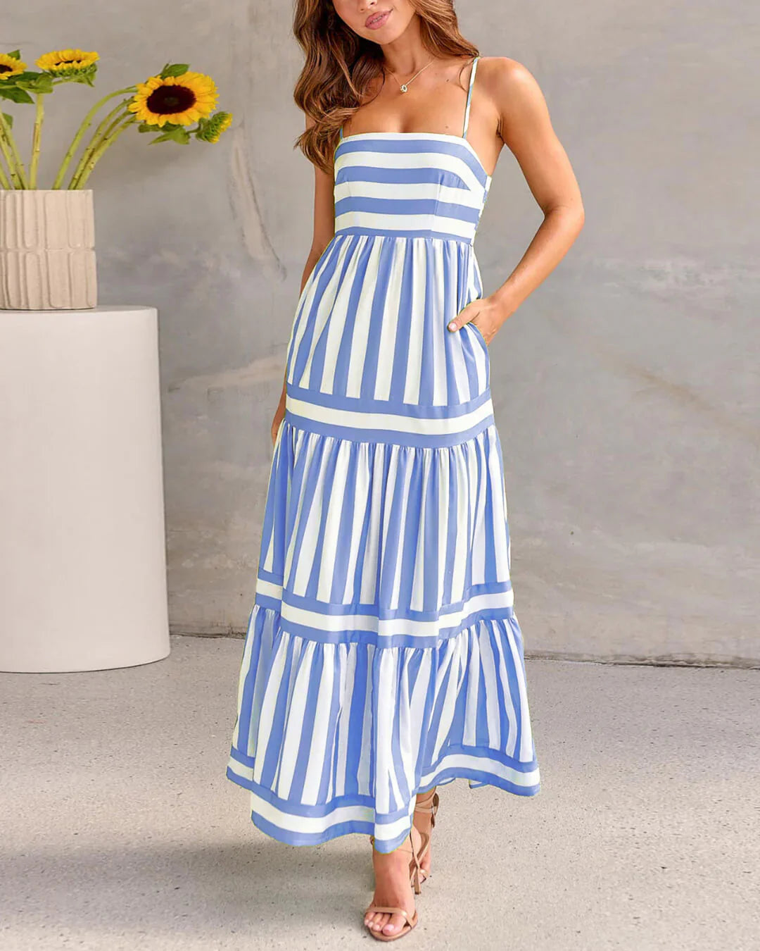 Sonia- Robe rayée