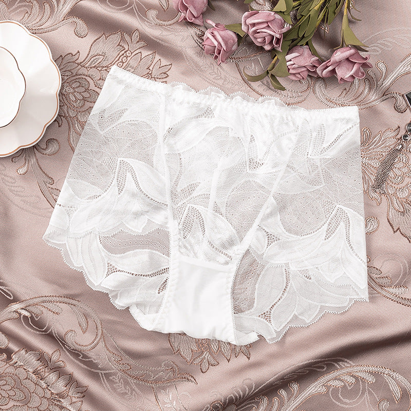 Emina - Paquet de sous-vêtements en dentelle de soie faits à la main pour femmes