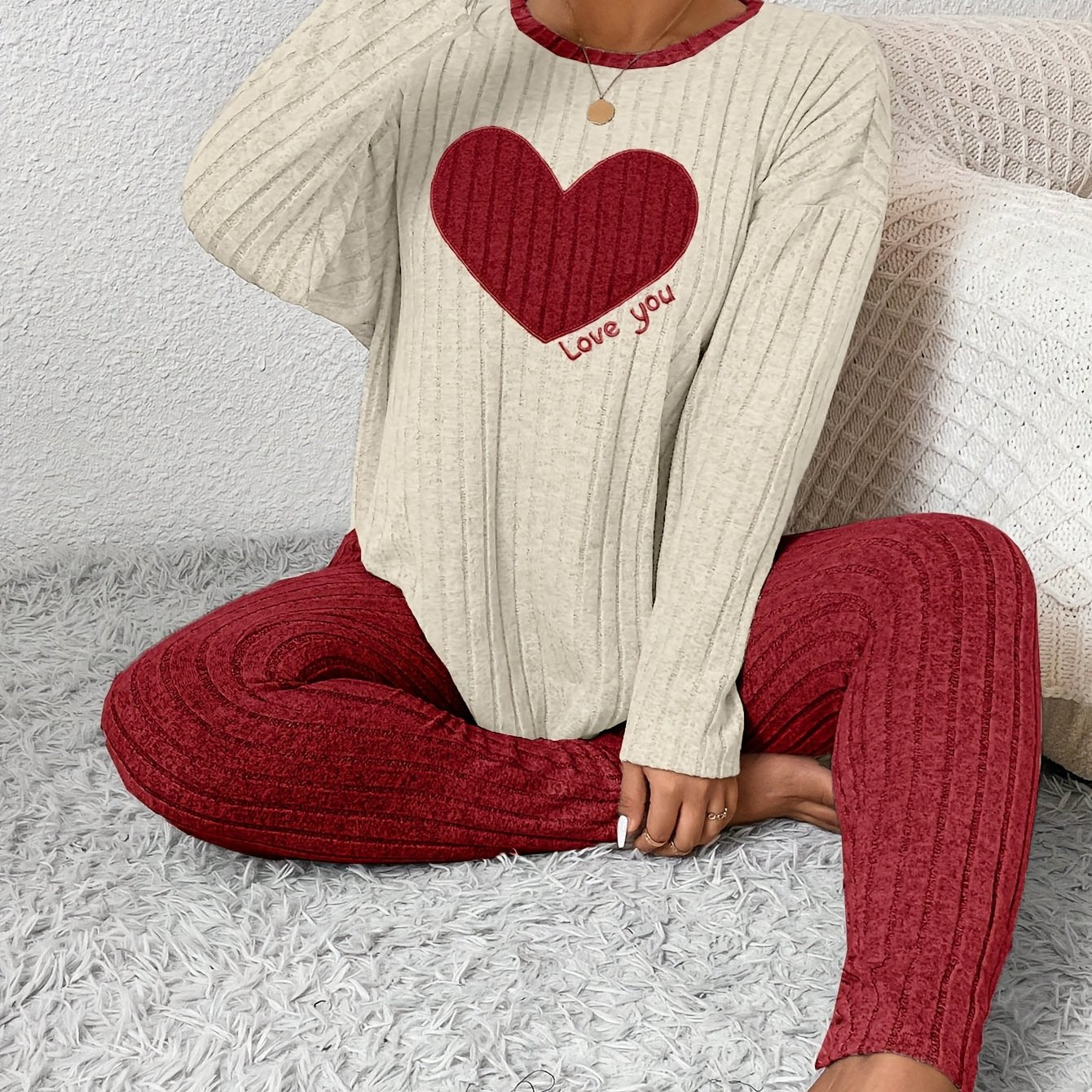 Javelle - Ensemble Loungewear Cœur Confort Relax