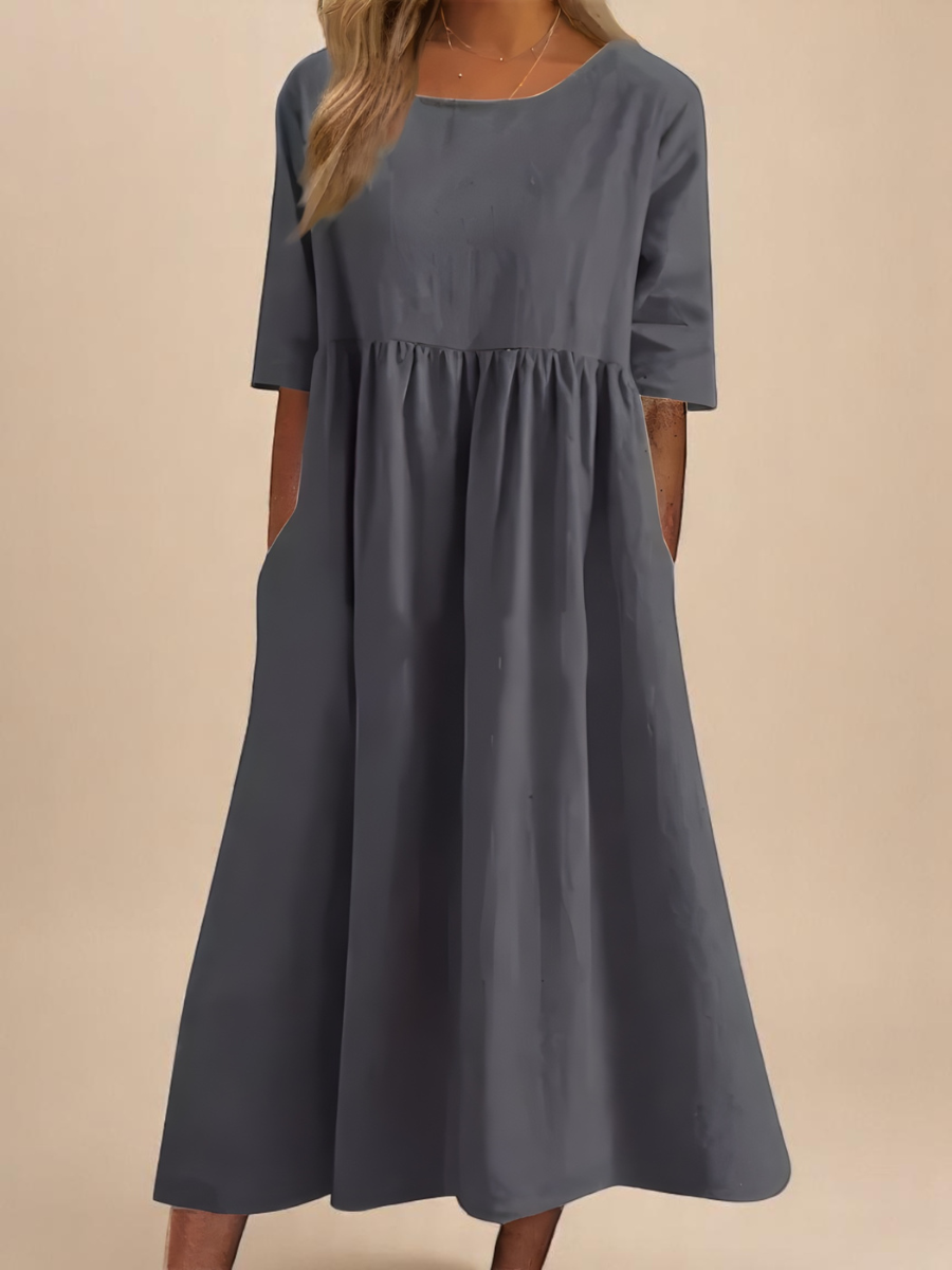 Bellina - Robe en coton légère et fluide