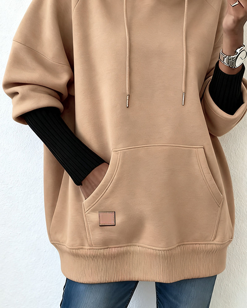 Opaline - Sweat à Capuche Décontracté Essentiel
