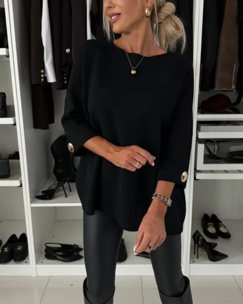 Heleen - Haut Élégant en Tricot pour Femmes