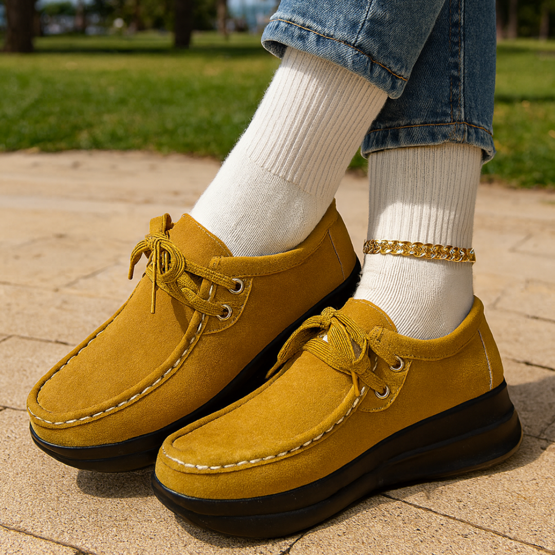 Bryella - Chaussures décontractées confortables pour femme avec semelle surélevée