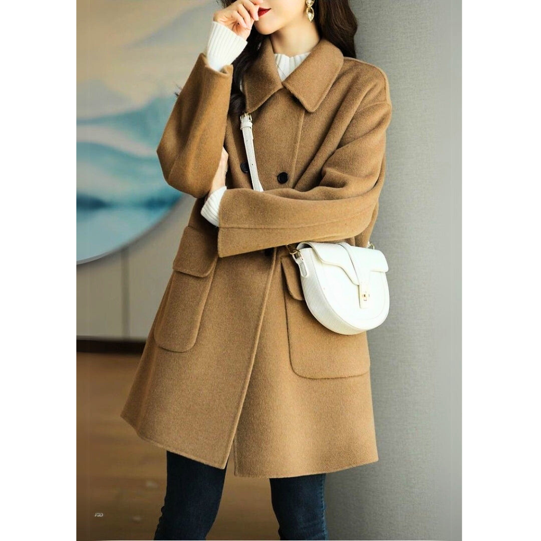 Marie - Manteau Long Élégant et Moderne