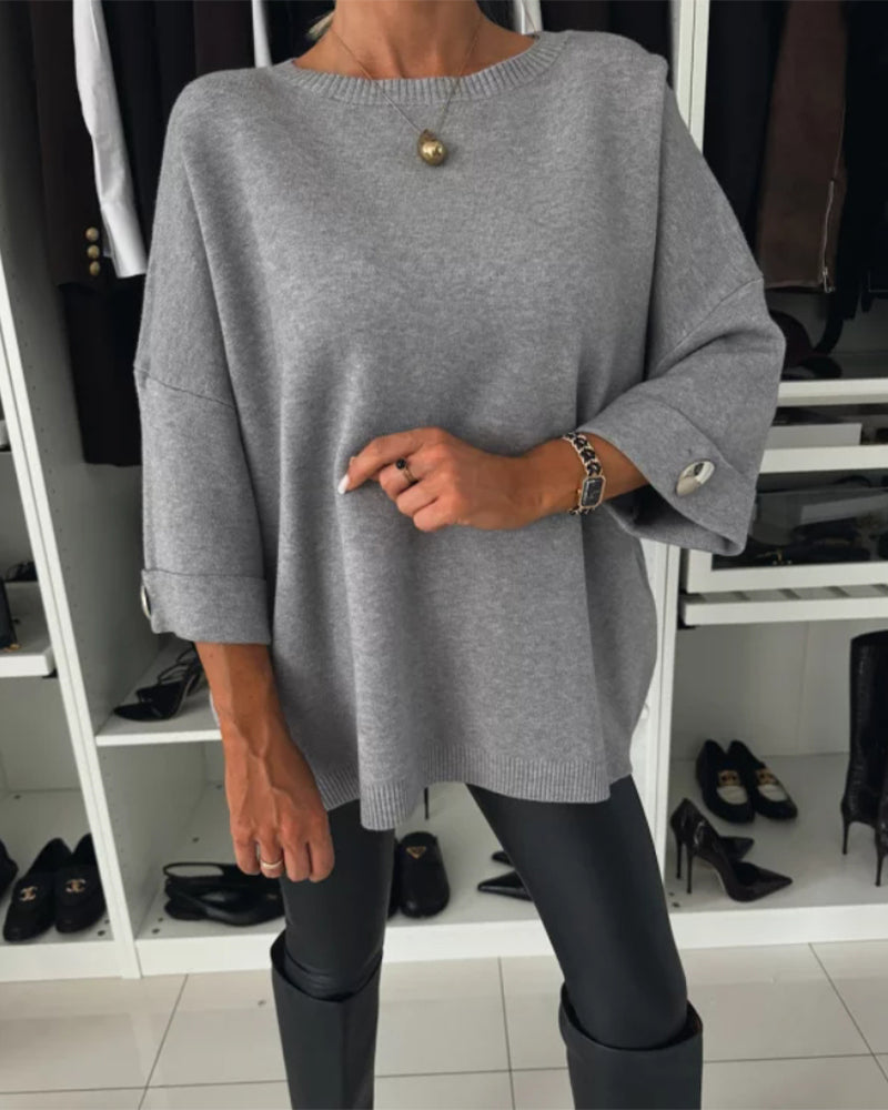 Heleen - Haut Élégant en Tricot pour Femmes