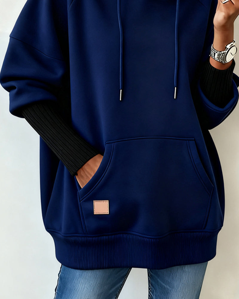 Opaline - Sweat à Capuche Décontracté Essentiel