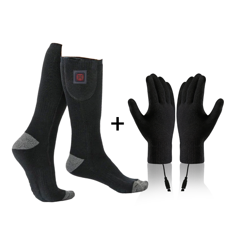Averilane - Chaussettes Chauffantes Intelligentes Longue Autonomie