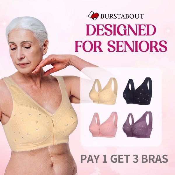 Bloem - Soutien-Gorge en Coton à Fermeture Frontale