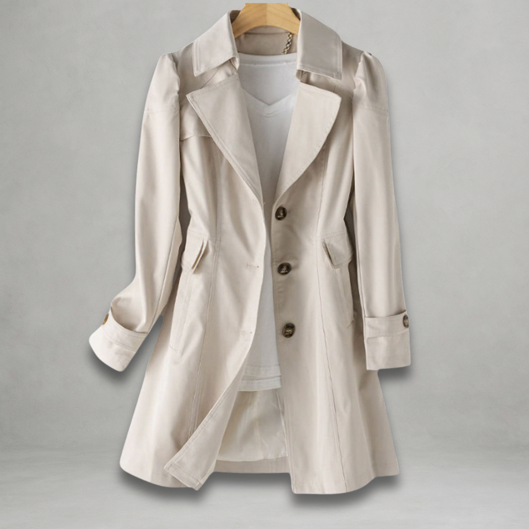 Rhea - Gabardine Élégante de Printemps
