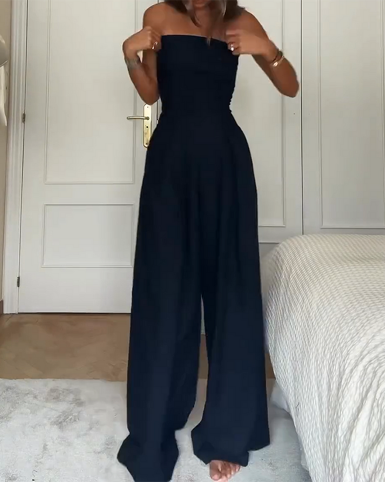 Marta - Combinaison Élégante Off-Shoulder