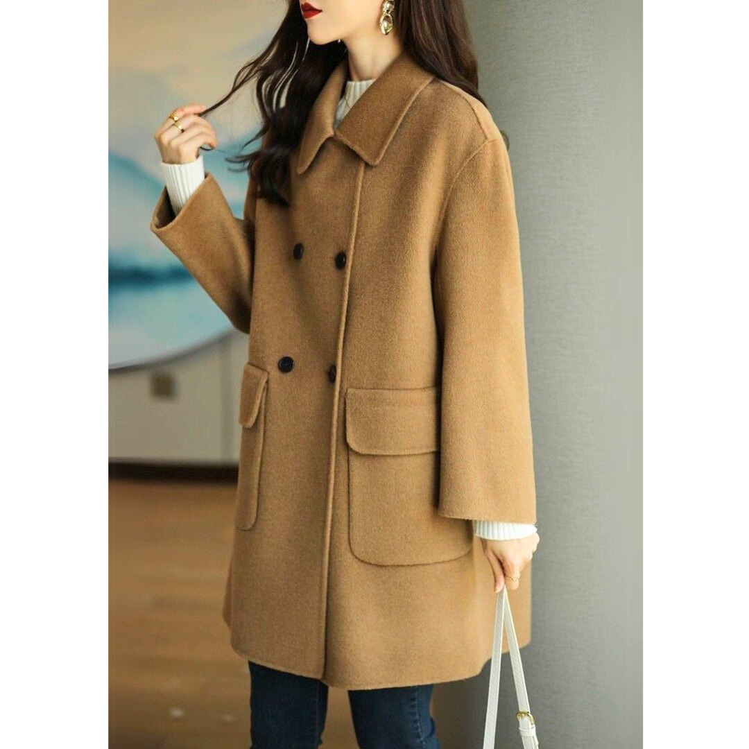 Marie - Manteau Long Élégant et Moderne