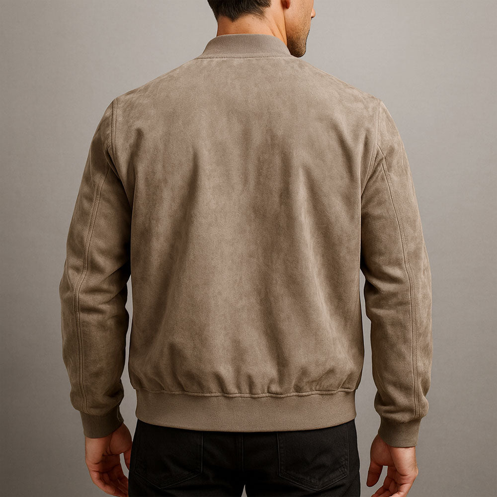 Roland - Veste Classique en Suède Urbain