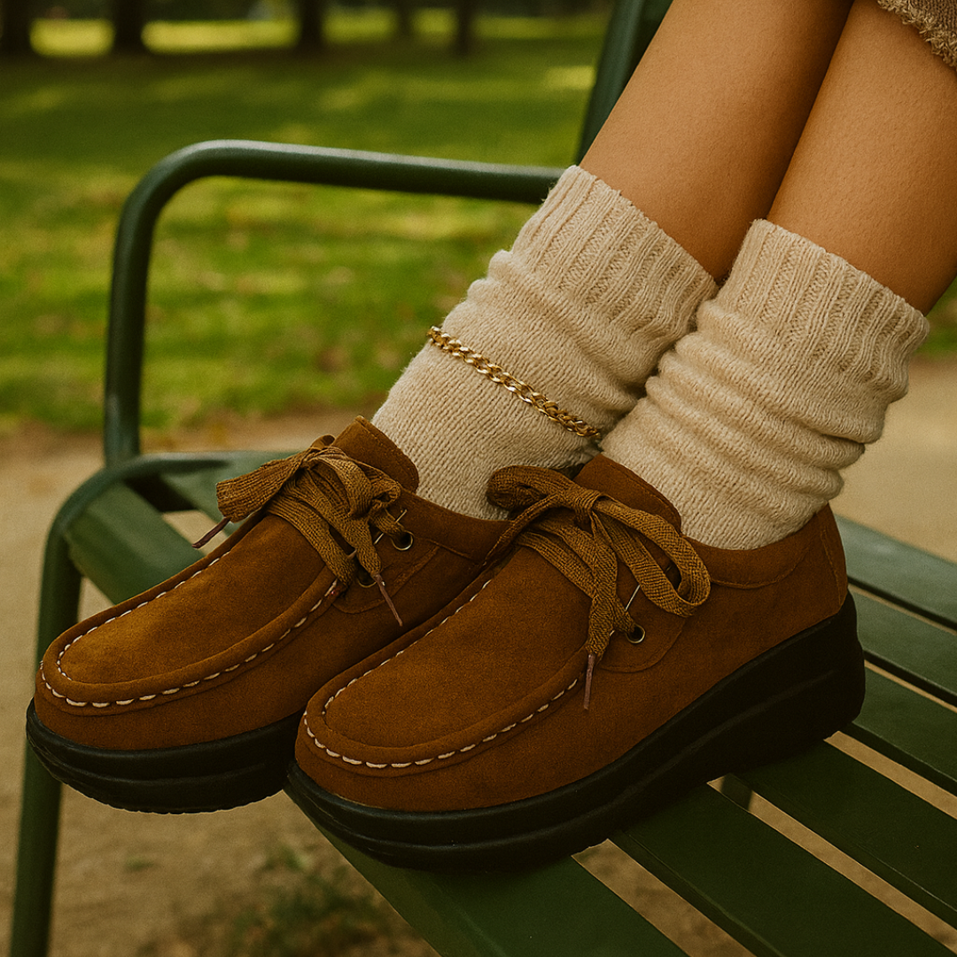 Bryella - Chaussures décontractées confortables pour femme avec semelle surélevée