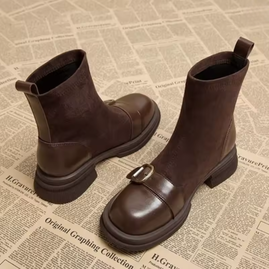 Fayloriah - Bottes Suède Confort