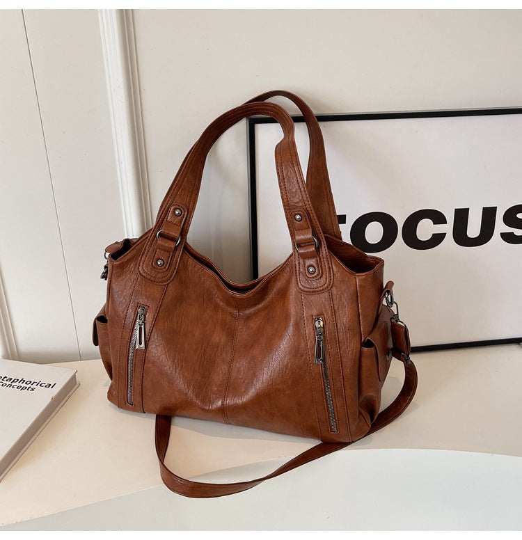 Lucie - Sac à Main Élégant à Compartiment Doux pour Femme