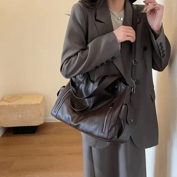 Lucie - Sac à Main Élégant à Compartiment Doux pour Femme