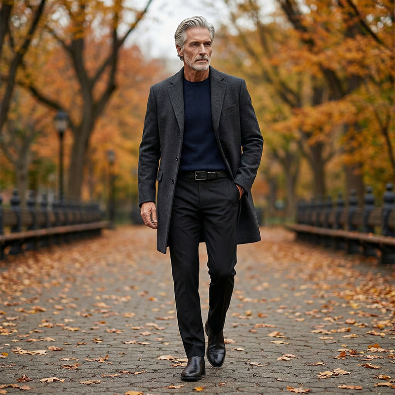 Antoine - Pantalon homme slim extensible pour bureau