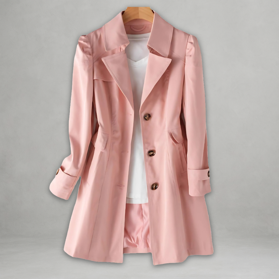 Rhea - Gabardine Élégante de Printemps