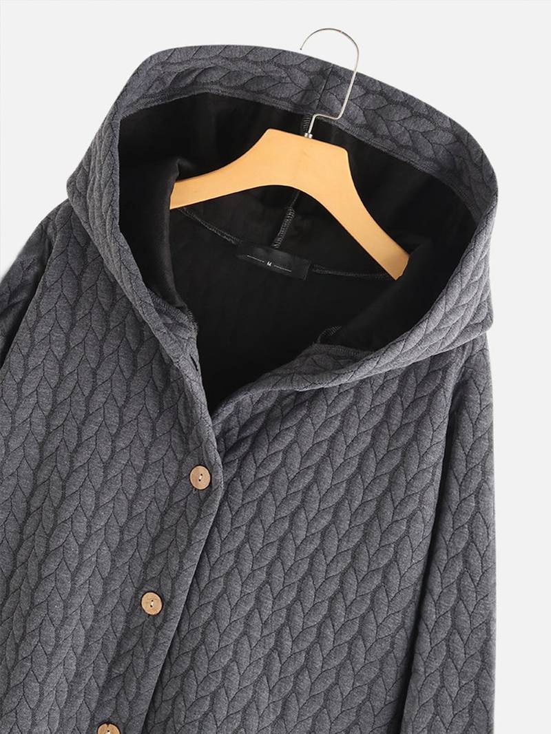 Louise - Veste chaude à capuchon