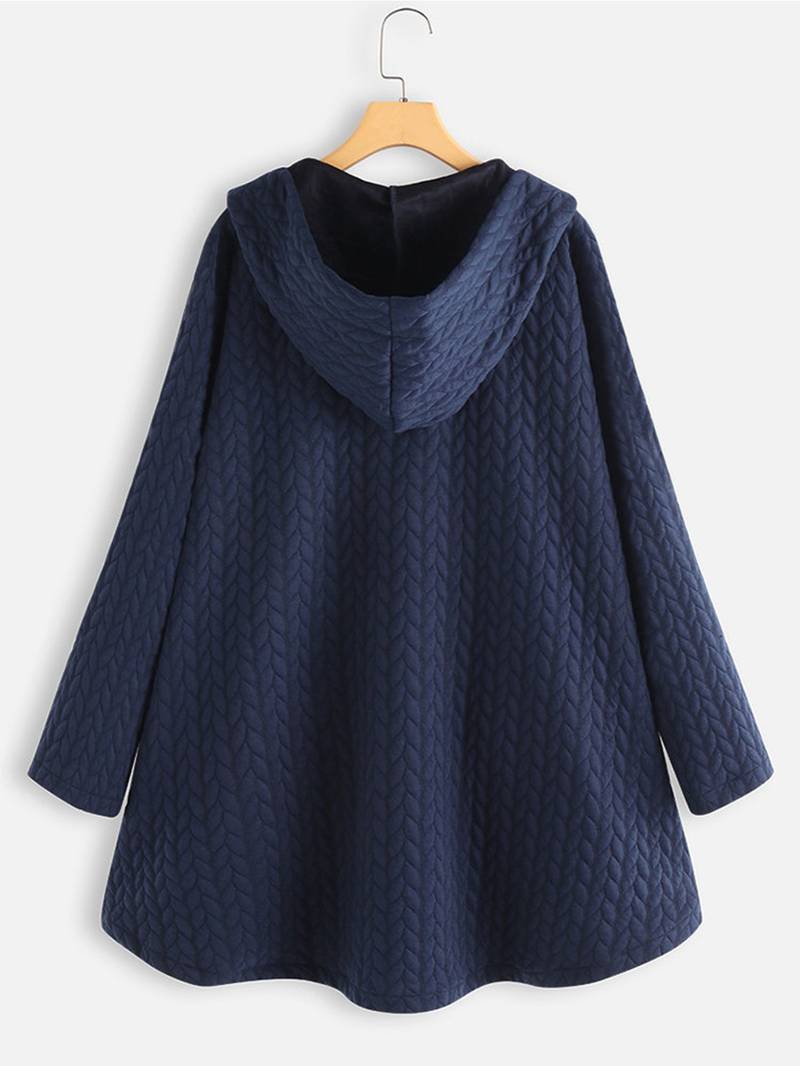 Louise - Veste chaude à capuchon