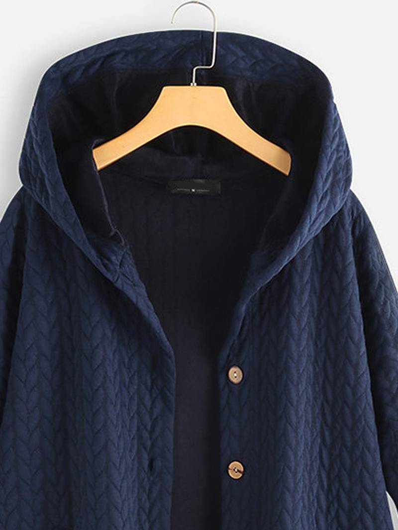 Louise - Veste chaude à capuchon