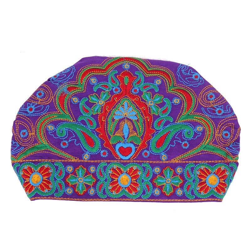Ravelle - Bandanas Et Casquettes Brodés À La Main Aux Motifs Colorés
