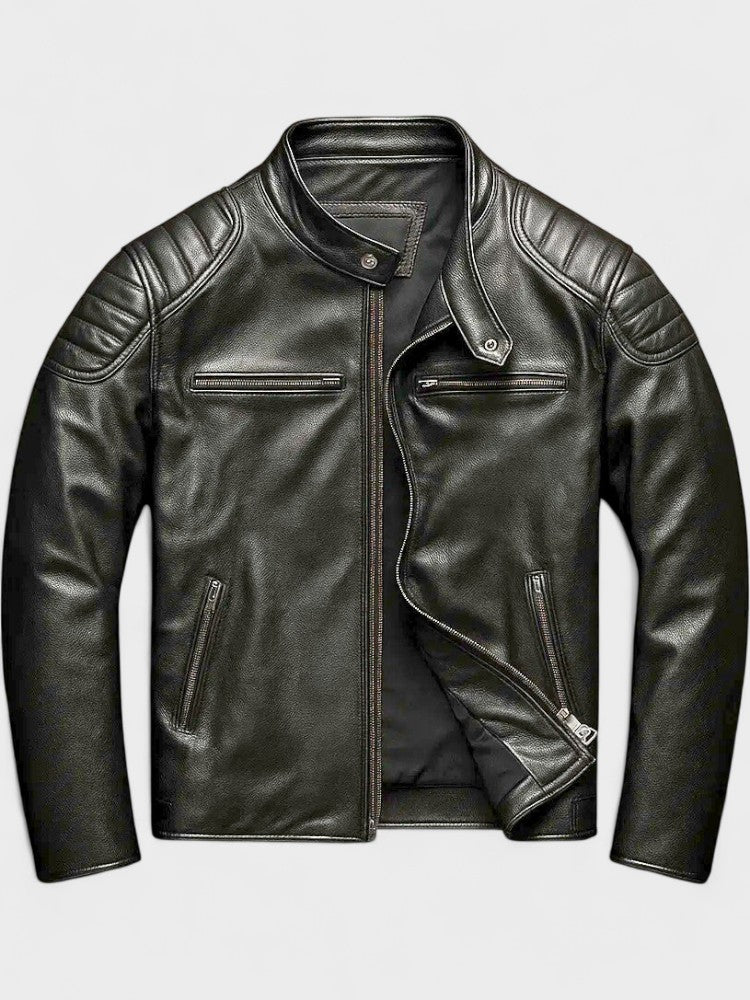 Xavier - Blouson Vintage en Cuir Homme