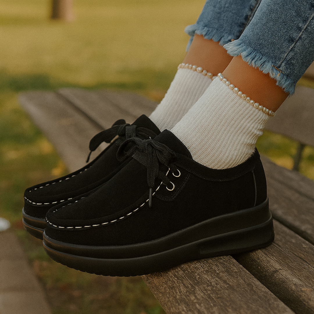 Bryella - Chaussures décontractées confortables pour femme avec semelle surélevée