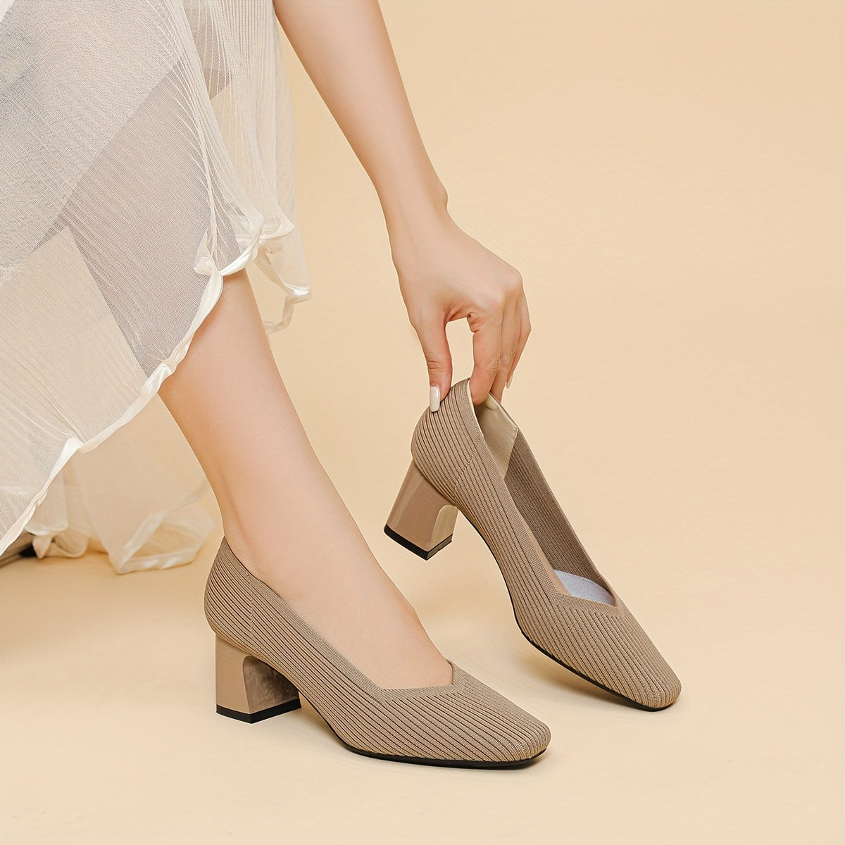 Heliralyne - Chaussures à Talon Stable au Soutien Confort Absolu