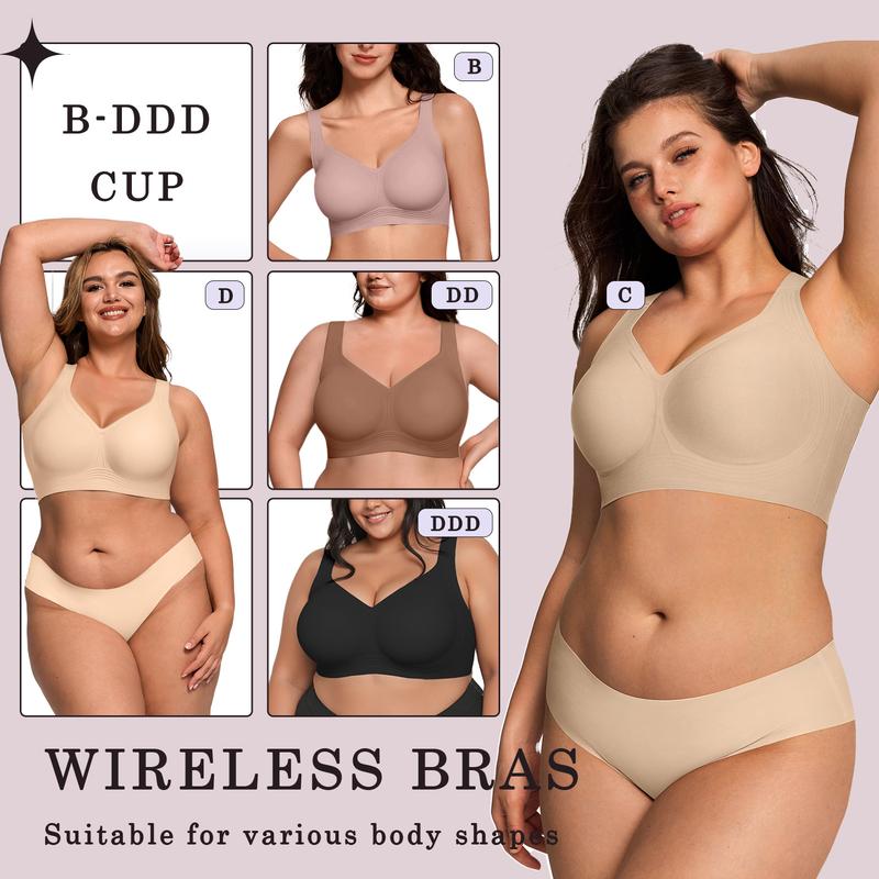 Novalisse - Soutien-Gorge Confort Sans Armature à Maintien Naturel | Aujourd’hui, 1+1 gratuit
