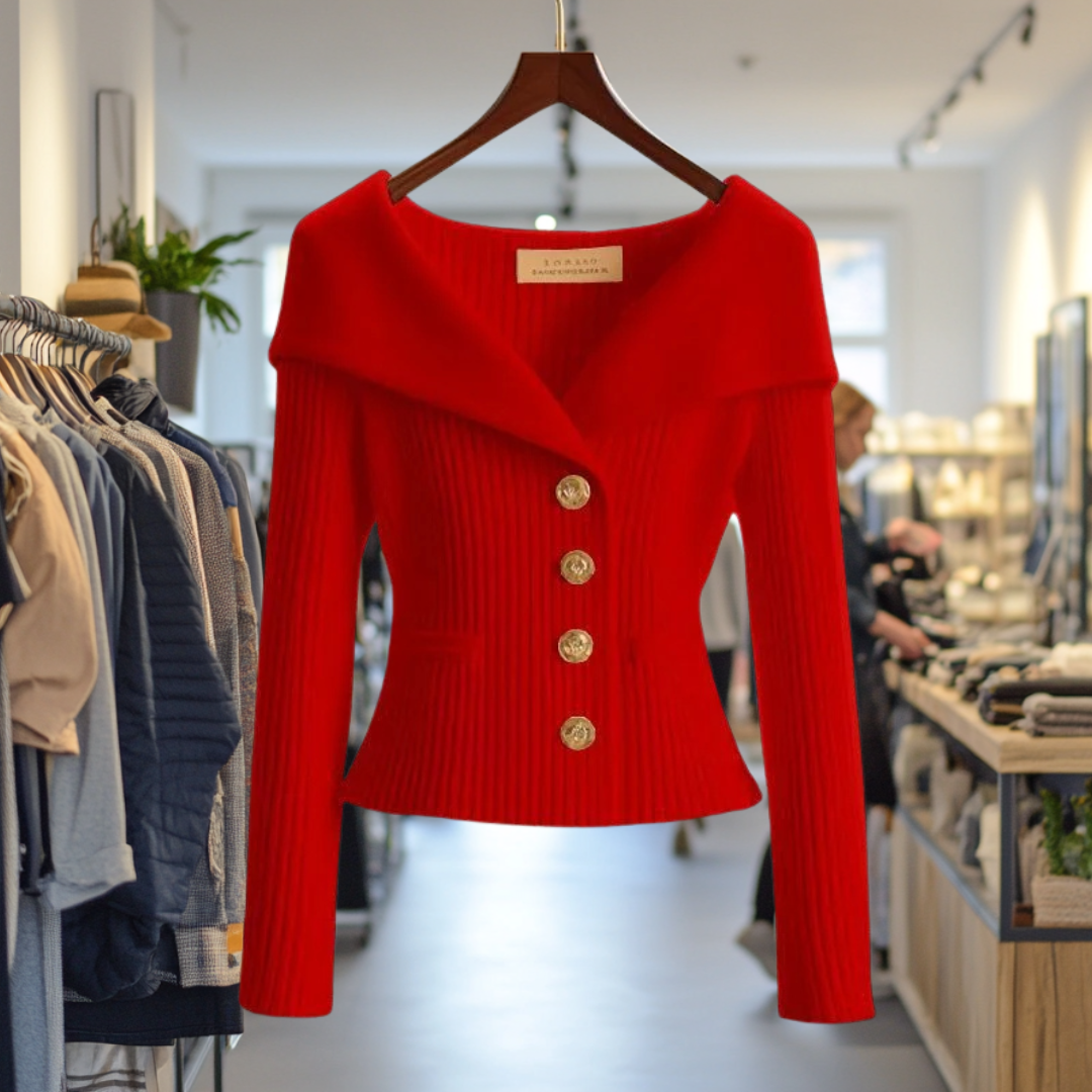 Loreta - Tricot-jacket Luxueux