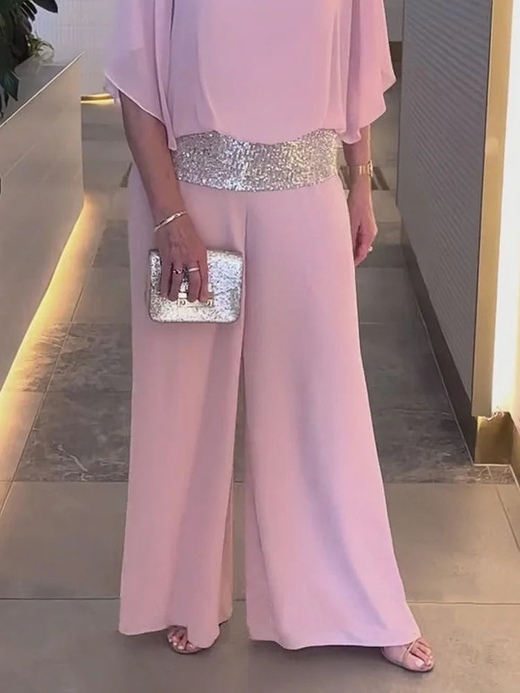 Joie - Set à sequins rose femme élégant et moderne