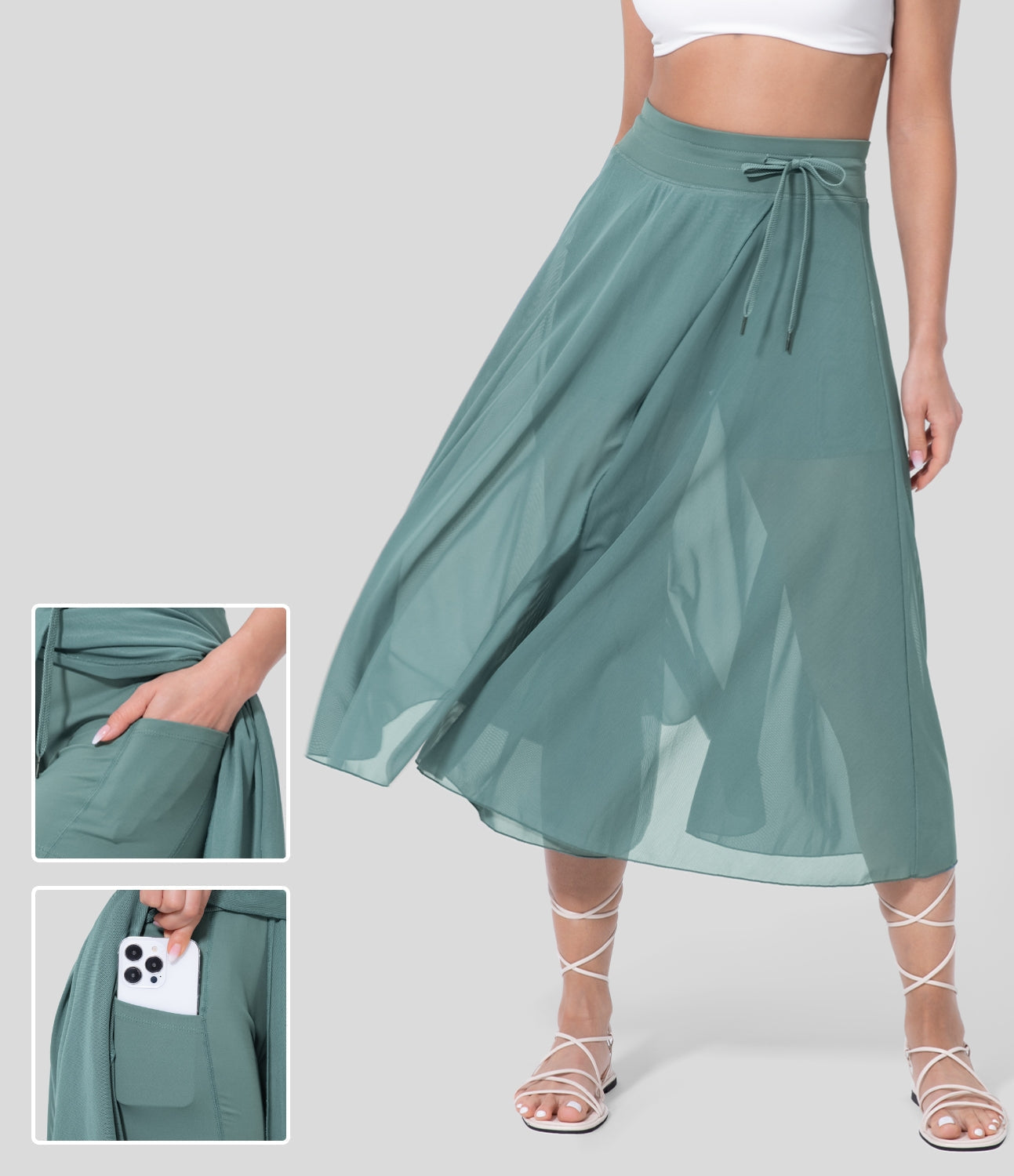 Maris - Jupe Haute Taille 2-en-1