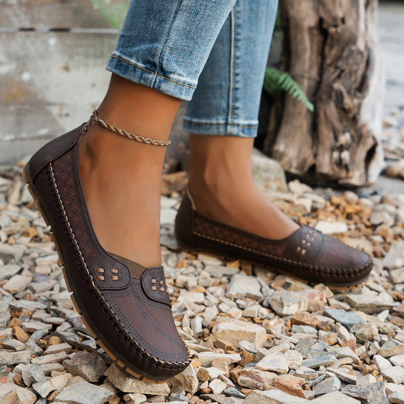 Glysoria - Breathable and Lightweight Women's Flat Orthopedic Shoes