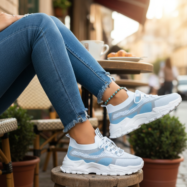 Dovelia - Baskets Respirantes Légères pour Femme