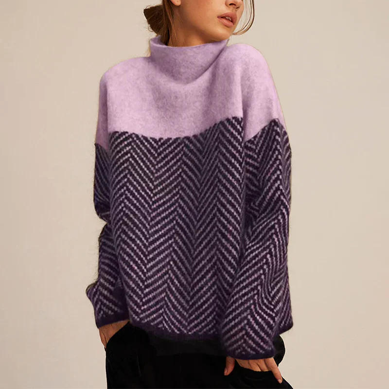 Colette - Pull à col roulé