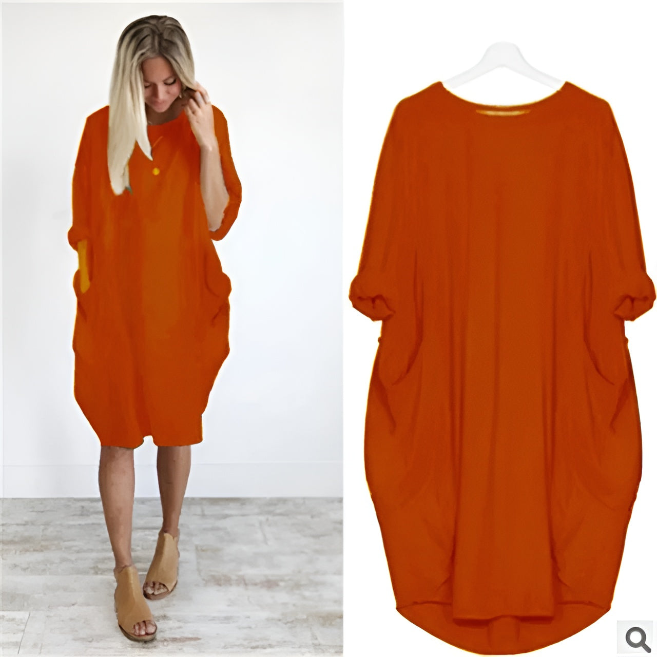 Axelle - Robe Confortable avec Poches