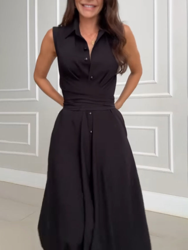 Romaine - Robe Élégante avec Couverture du Ventre