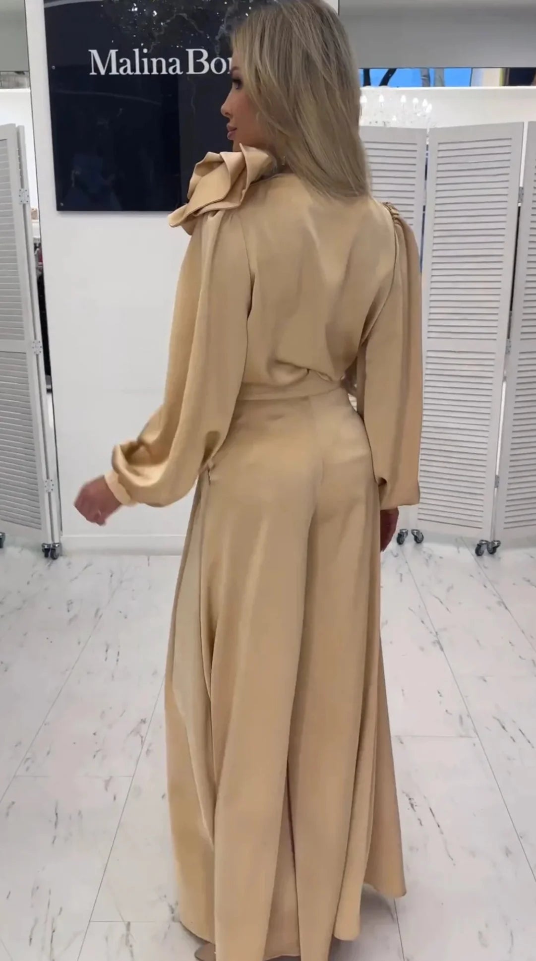 Doutzen - Ensemble élégant en satin