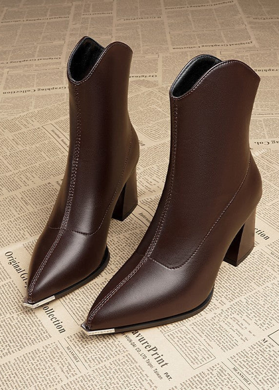 Elaina - Bottes Élégantes à Talon Haut pour Femme