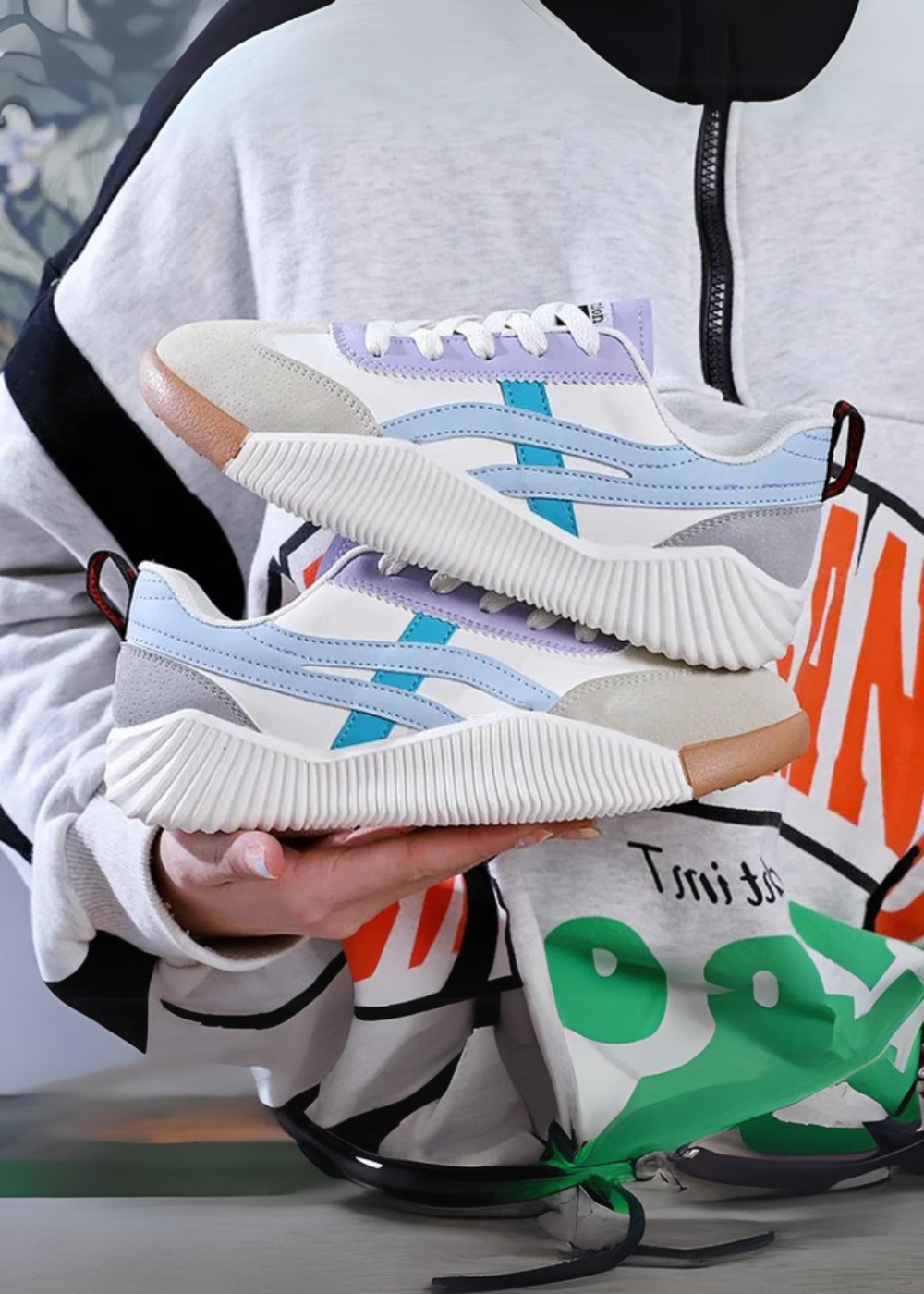 Manette - Baskets Confortables au Quotidien