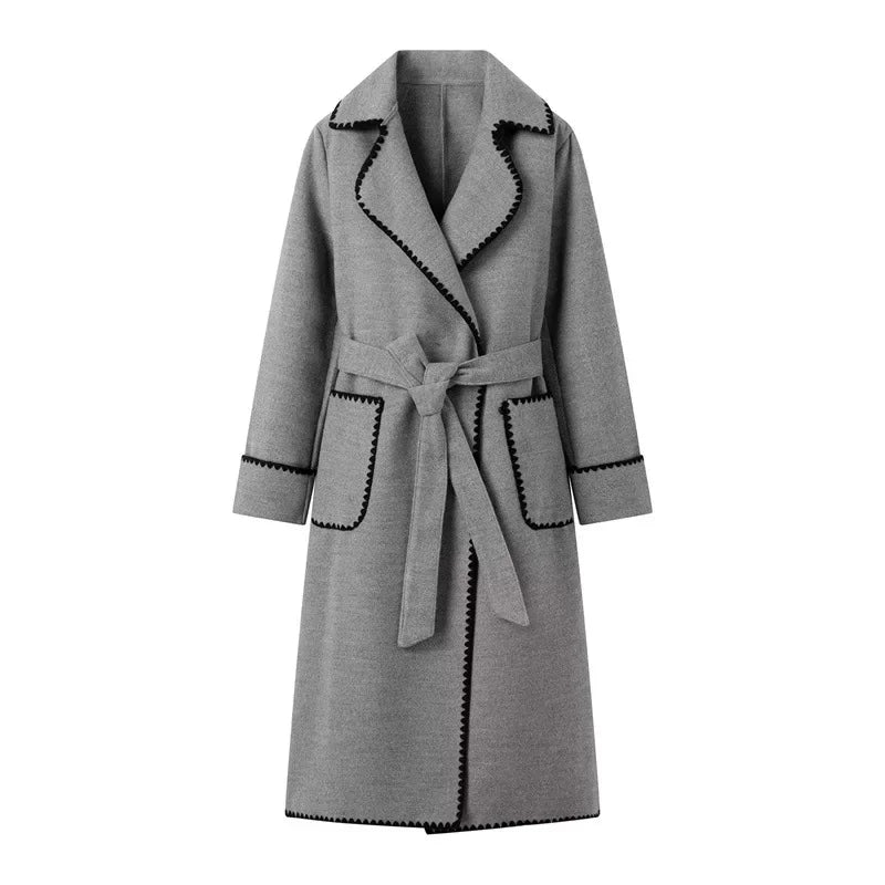Elea - Manteau Long en Laine
